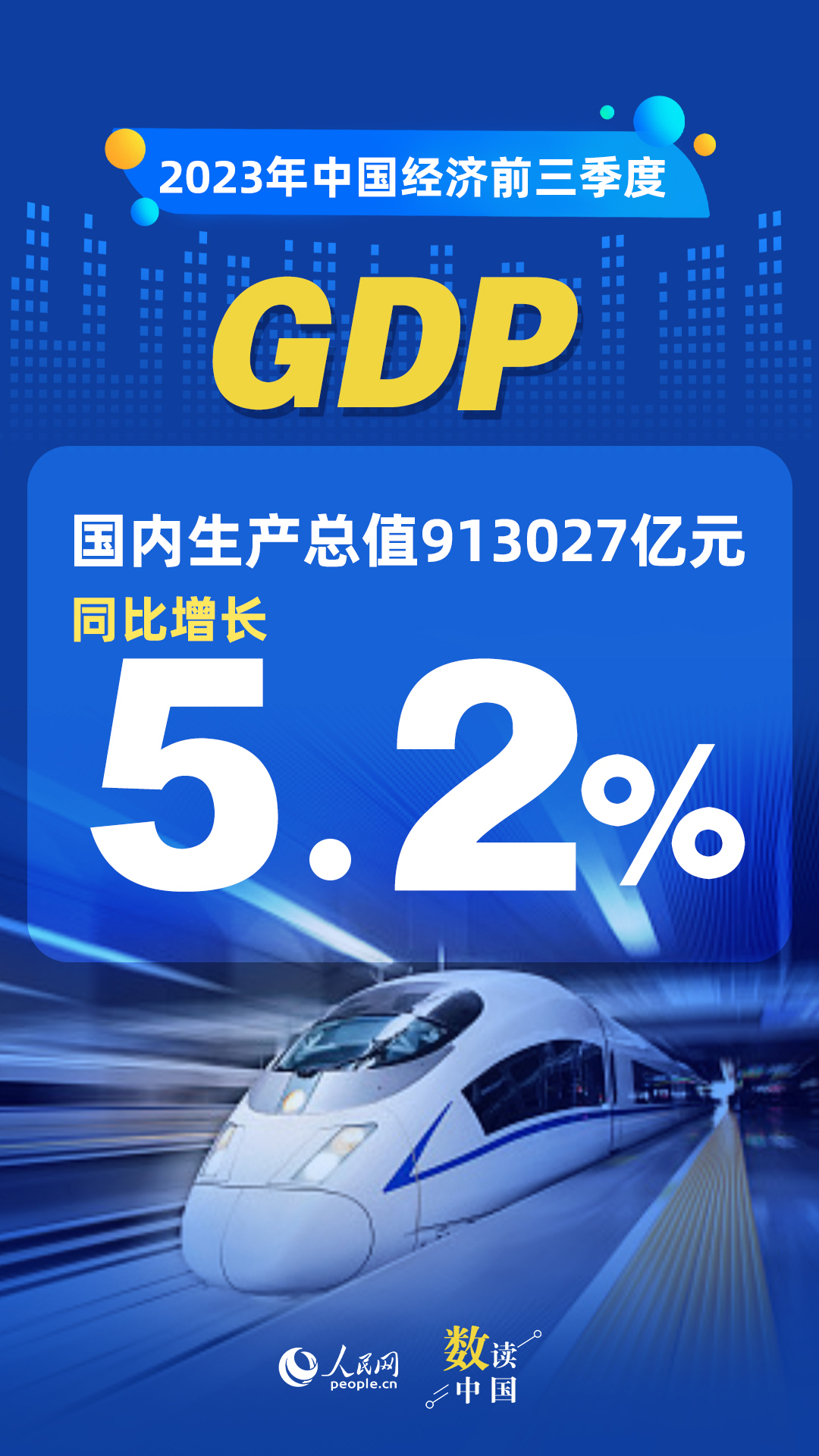 耀世注册：数读中国 | 前三季度国民经济持续恢复向好 积极因素累积增多(图1)